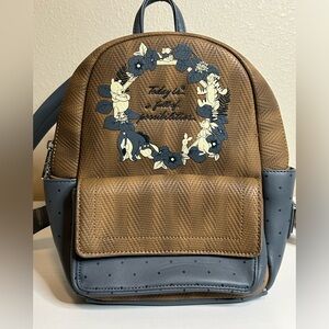 Disney Loungefly Winnie The Pooh Mini Backpack Today Is Full of Possibilities